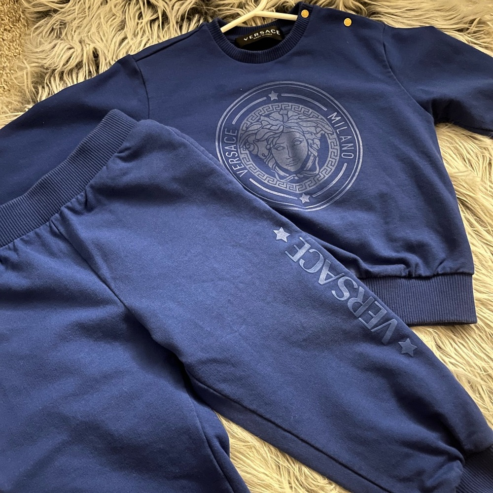 Versace toddler Jogging suit
